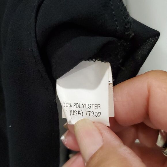 Zara Trafalic MMX Sheer iIlusion blouse, SIZE LARGE - Picture 4 of 6